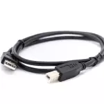 FLX3.9 - Connection cable: USB 2.0 AM-BM BLK 1.8m - Image 5