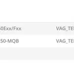 FLK06 - Kit VAG FLEXBox port F cables (TCU) - Image 2